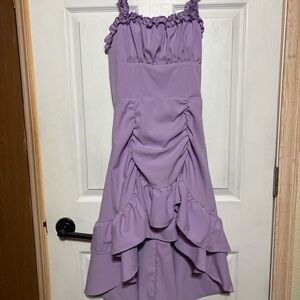 SHEIN Lavender Ruffle Dress for Kids